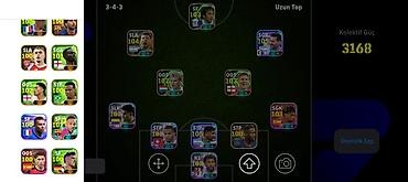 messi: Bombacı messi 105 Cristian Romero 105 Digerlerinide şəkildən baxa — 2