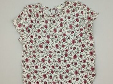 czerwona koszula w kratę damska h m: H&M, Women's blouse, size S