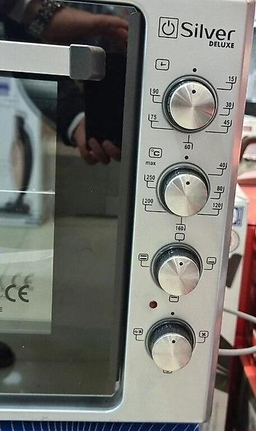 Duxovkalar: Mini soba Elektrik soba Silver Turkiye istehsali 70 litre model Saat — 12