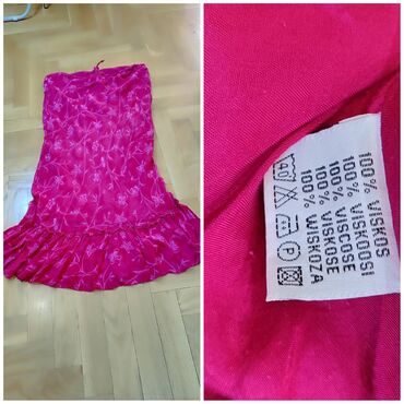Suknje: XS, Maksi, bоја - Roze — 1