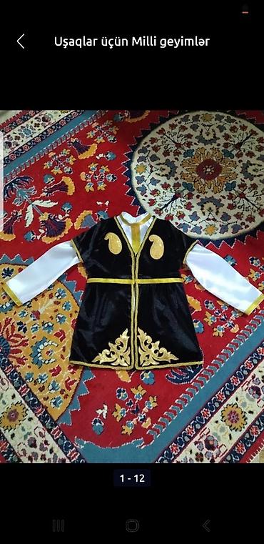 uşaq milli geyimləri: Uşaqlar üçün milli geyim dəstləri Təsvir: - Qız və oğlan üçün klassik — 3