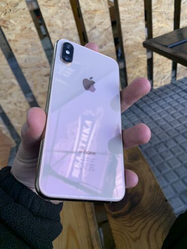 айфон до 3000: IPhone Xs, Б/у, 256 ГБ, Золотой, Зарядное устройство, 75 %