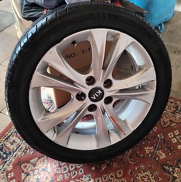 Колеса в сборе: Б/у Колесо Kia 225 / 45 / R 17, 5 Болтов — 5