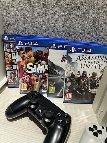 ps4 satisi: PlayStation 4 (CUH-1116A, 500 GB) satılır. Konsol problemsiz işləyir — 4