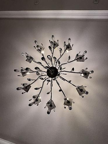 pişik şəkilləri çəkmək: Çılçıraq, 10 və daha çox lampa, Metal — 3