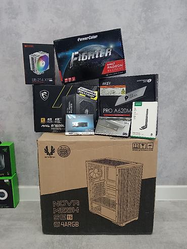 Masaüstü kompüterlər və komponentlər: TƏCİLİ! Yeni AM5 DDR5 Sistem | Ryzen 5 7500F | RX 6750 XT | 180Hz — 2