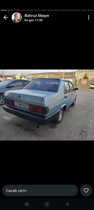 Tofas: Model: Tofaş Doğan (sedan) Rəng: Açıq mavi Kuzov: 4 qapılı, klassik — 2