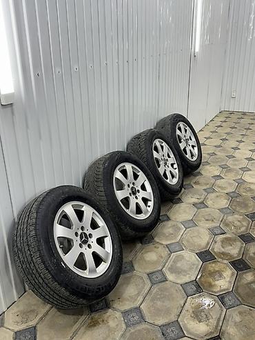 диски на хаммер: Колеса в сборе 225 / 60 / R 16, Зима, Б/у, Комплект, Легковые, Литые, отверстий - 5 — 1