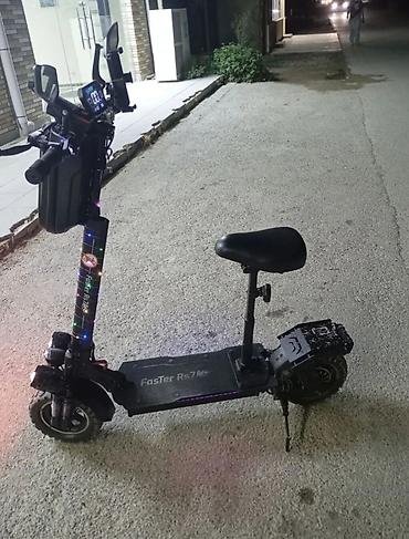 elektrikli sc: Elektrik skuter – Faster RS7 - Güclü, iri təkərli elektrik skuter - — 1