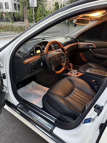ниже: Mercedes-Benz S-class AMG: 2004 г., 5.5 л, Автомат, Бензин, Седан — 7