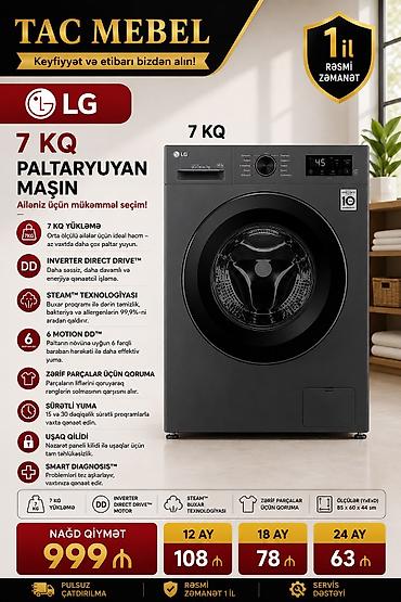 philips xenium 9@9s: Paltaryuyan maşın Samsung, 9 kq, Yeni, Avtomat, Qurutma var, Kredit var, Pulsuz çatdırılma — 4