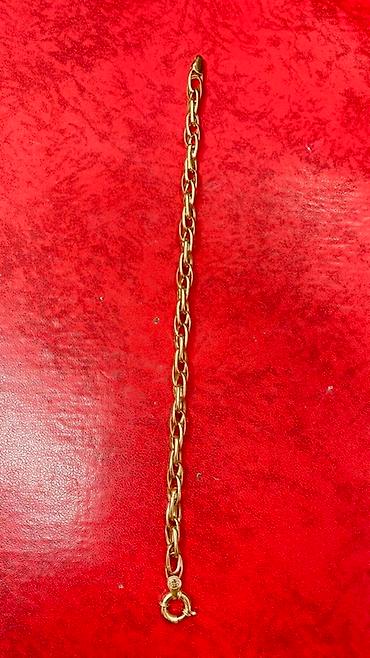 Цепочки: Золотые цепи 585 пробы Варианты из красного золота с бирками и пробой — 32