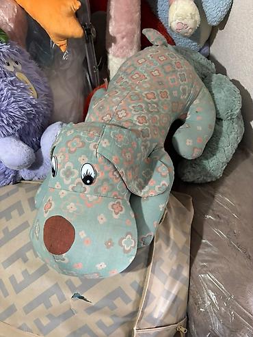 Подушки: Мягкие игрушки-подушки (ассортимент) - Плюшевый слон: крупные ушки — 7