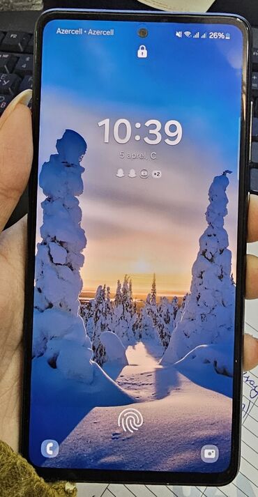 samsung galaxy not 4 en ucuz qiymet: Samsung Galaxy A52, 256 GB, rəng - Qara, Sensor, Barmaq izi, İki sim kartlı