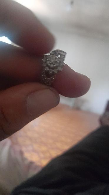 starex is saatlari: Gümüş rəngli qadın üzüyü - Material: ağ metal (gümüş tonlu) - Dizayn — 1