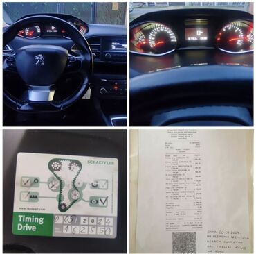 Peugeot: Crni Peugeot 308, kompaktan automobil pogodan za gradsku vožnju i duža — 12