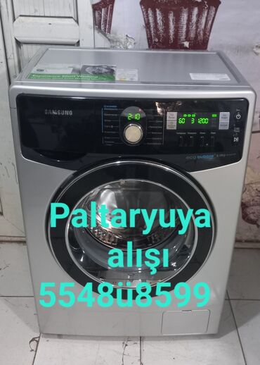 Paltaryuyan maşınlar: Paltaryuyan maşın Samsung, 6 kq, İşlənmiş, Avtomat, Qurutma var, Ödənişli çatdırılma
