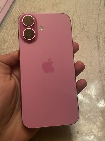Apple iPhone: IPhone 16, 128 GB, Çəhrayı, Face ID, Simsiz şarj, Sənədlərlə — 9