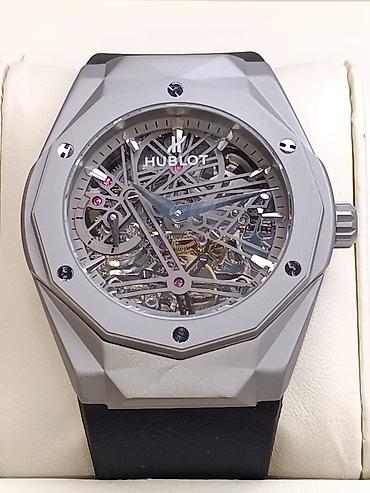 rezinka: Yeni, Qol saatı, Hublot, rəng - Boz — 3