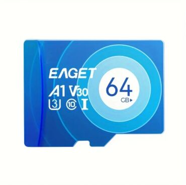 resmi 9 t: Orijinal EAGET 64 GB ✅ Class 10 ✅ 4K Ultra HD ✅ 80 C temperarura