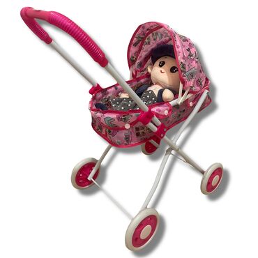 Игрушки: Детская коляска для кукол [ акция 50% ] - низкие цены в городе!