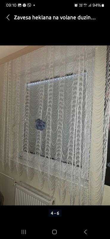 dečje zavese: Net, Voile & Sheer Curtains, color - Beige
