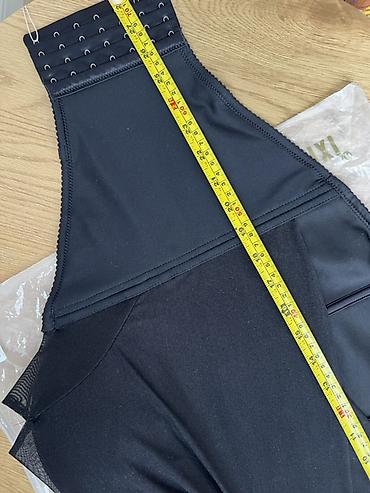 пояса для чулок: Qara rəngdə büstqalterli shapewear/bodice korset Dəst. - Model — 4