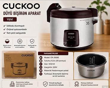 Yeni Cuckoo Professional Düyü Bişirən Aparat – 35 Porsiya (6.3L)