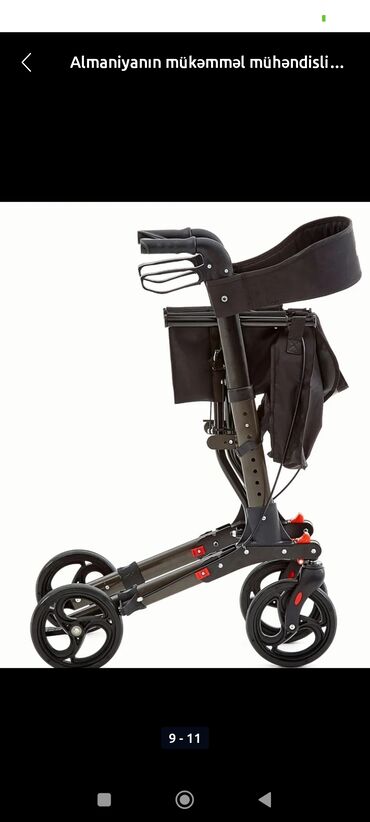 Нитриловые перчатки: Rollator çox az işlənib təzə kimi.tormuzu işləyir hər bir yeri