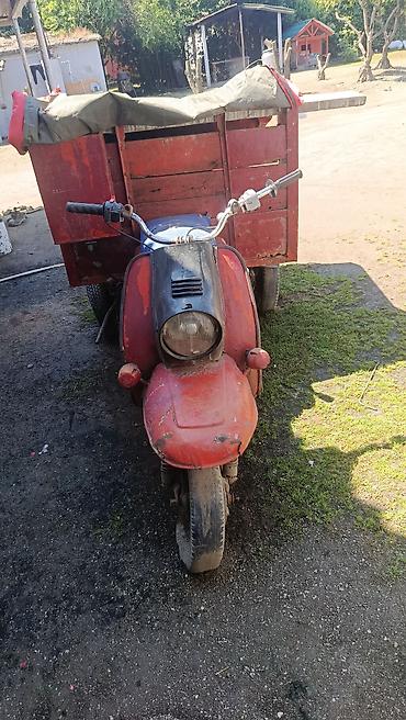 elektirikli skutur: Yükdaşıma üçün üçtəkərli motosiklet-araba - Tip: Skuter əsaslı yük — 1