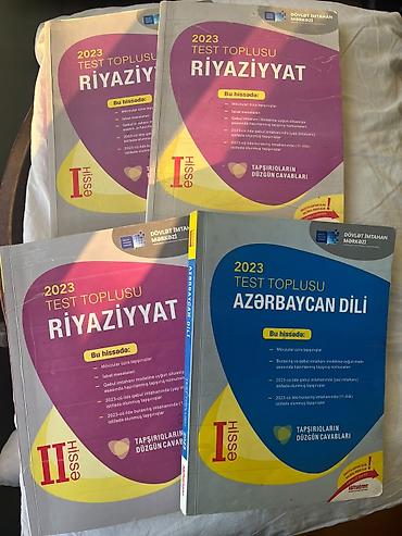 Testlər: Buraxılış və qəbul imtahanlarına hazırlıq üçün kitablar dəsti satılır — 10