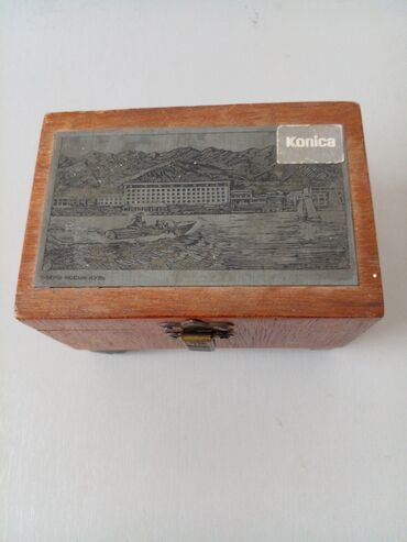 ящик мандаринов цена: Деревянная шкатулка/сувенирная коробочка Konica. Описание: - Корпус