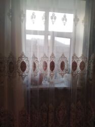 Pərdə və tüllər: Yeni, Vilyur Pərdə, rəng - Ağ, Ünvandan götürmə — 6