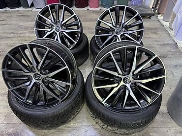 Литые Диски R 18 Toyota, Комплект, отверстий - 5, Б/у