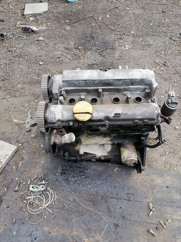 Двигатели, моторы и ГБЦ: Бензиновый мотор Opel 2002 г., 1.8 л, Б/у, Оригинал, Германия