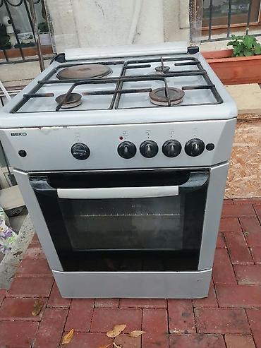 soba duxovka: Beko kombi plitə və soba - 50 sm enli sərbəst quraşdırılan model - — 1
