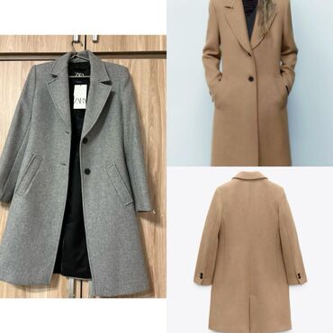 зара пальто: Пальто, Осень-весна, S (EU 36)