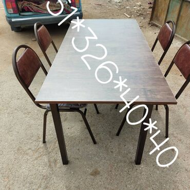 Masa və oturacaq dəstləri: Stul stol masa ve oturacaq destleri Tek-Tek ve Komplekt Wekilde -da lalafo.az — 9 Masa və oturacaq dəstləri: Stul stol masa ve oturacaq destleri Tek-Tek ve Komplekt Wekilde — 9