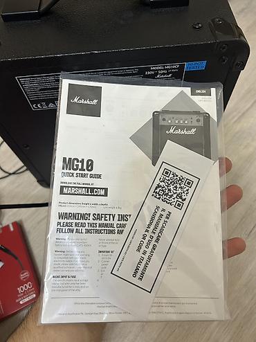 gitara yolona: Marshall MG10 Gold 
Real alıcıya endirim var — 4