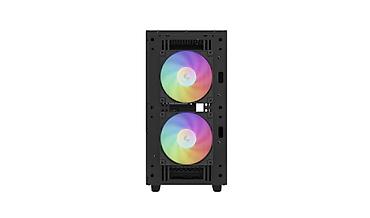 Korpuslar: DeepCool CH360 PC korpusu – mesh ön panel və şüşə yan panel ilə, RGB — 7