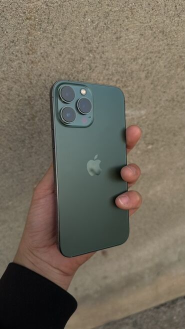купить телефон 11 pro max: IPhone 13 Pro Max, 256 ГБ, Alpine Green, 85 %