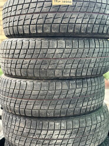 резина 15р: Шины 215 / 60 / R 17, Зима, Б/у, Комплект, Легковые, Япония, Bridgestone