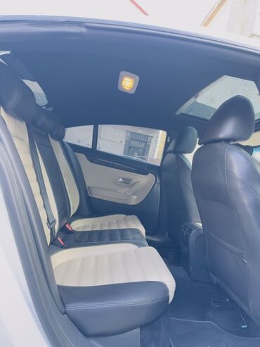 Volkswagen: Tecili!!! Volkswagen CC, ağ kuzov və açıq rəngli-süet/deri — 12