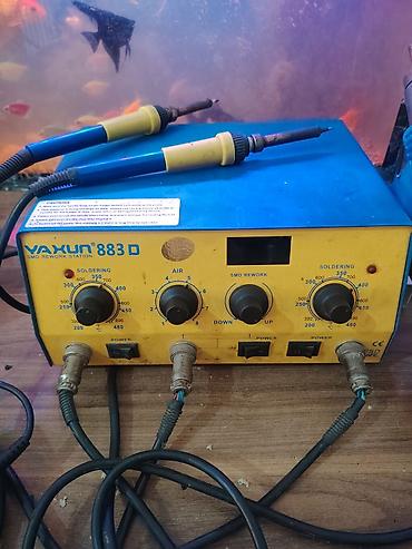 islenmis svarka aparati: YAXUN 883D SMD Rework Station Çoxfunksiyalı lehimləmə və SMD rework — 4