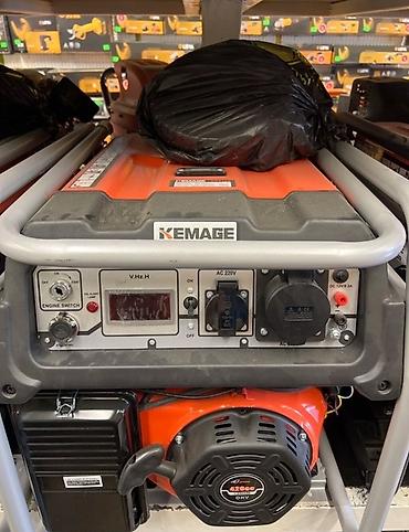 Генераторы: Бензогенератор KEMAGE 6 кВт чистыми.(серия с двигателем 420cc OHV) — 4