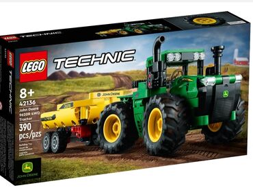 самодельный трактор: Lego Technic 🚜 42136John Deere 9620 R 4WD Трактор, рекомендованный