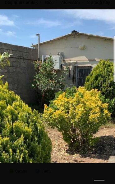 Həyət evləri və villaların satışı: 2 otaqlı həyət evi – yaşıllıqlı bağ sahəsi ilə - Yaşayış tipi: həyət — 1