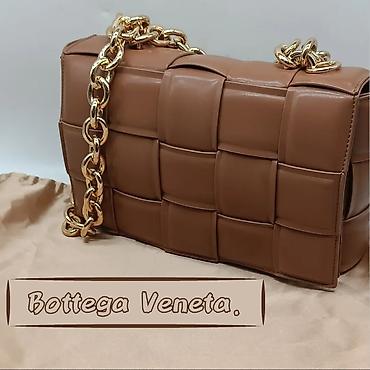 Классические сумки: Сумка Bottega Veneta Cassette с объемным плетением Intrecciato. - — 1