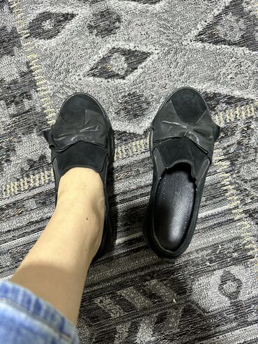 обувь из войлока: Ботинки и ботильоны 36, цвет - Черный