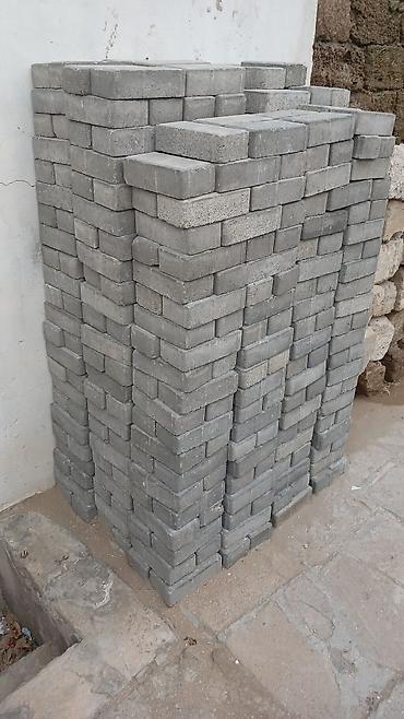 işlənmiş beton panel: Məhsul: Beton səki daşı (klinker tipli düzforma) - Material: Yüksək — 3